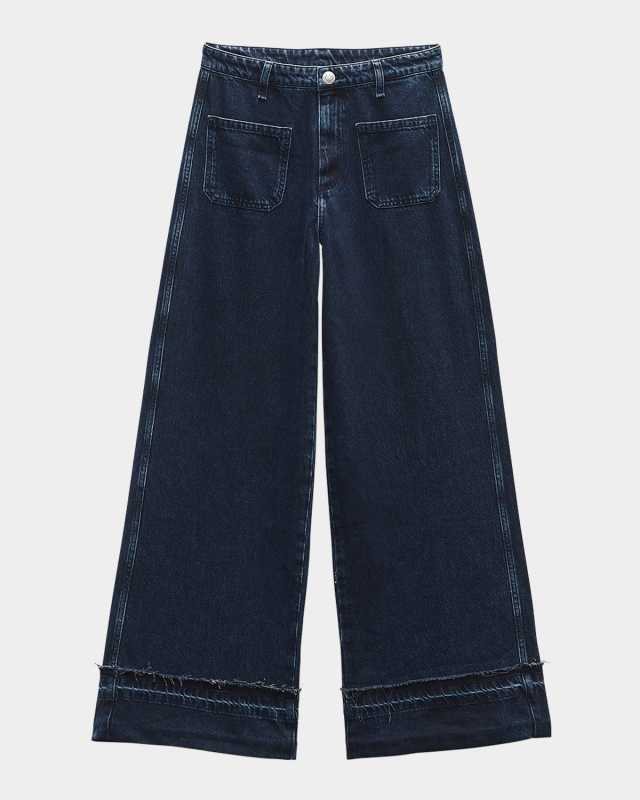 Marina Ultra-Wide-Leg Jeans